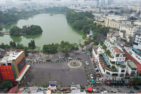 Hà Nội có thể di dời khoảng 356 hộ dân, 61 tổ chức để tái thiết hồ Hoàn Kiếm