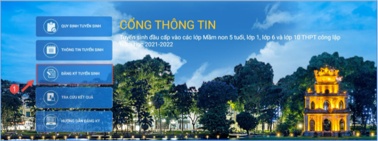 Hướng dẫn đăng ký tuyển sinh trực tuyến vào các trường mầm non năm học 2021-2022