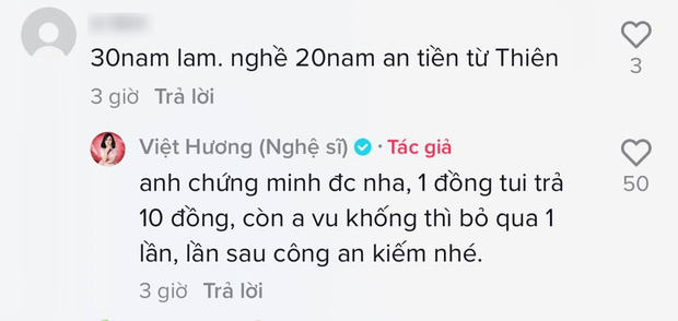 Bị antifan vu khống 20 năm ăn tiền từ thiện, Việt Hương bức xúc đòi lên Công an