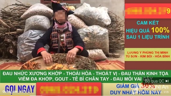 Đề nghị xử lý nghiêm nghệ sĩ quảng cáo thực phẩm bảo vệ sức khoẻ nổ