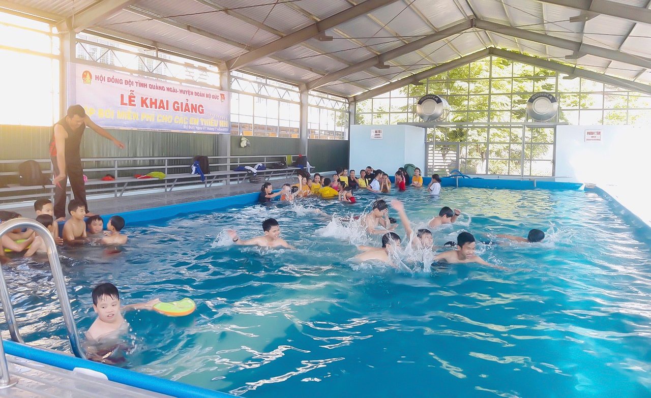 Nhiều tỉnh, thành phát động dạy bơi, phòng chống đuối nước cho trẻ em