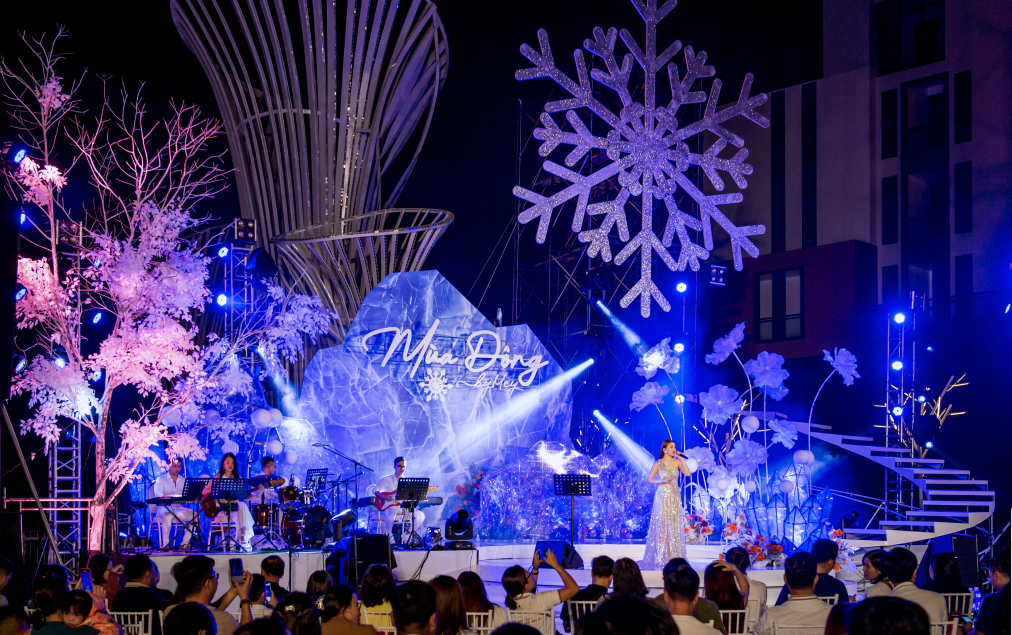 Hàng nghìn khán giả phiêu cùng Mùa Đông by Mey tại Meyhomes Capital Phú Quốc