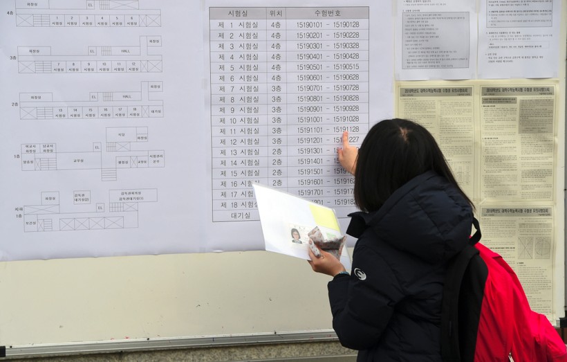 Hàn Quốc bỏ yêu cầu nộp lệ phí xét tuyển đại học