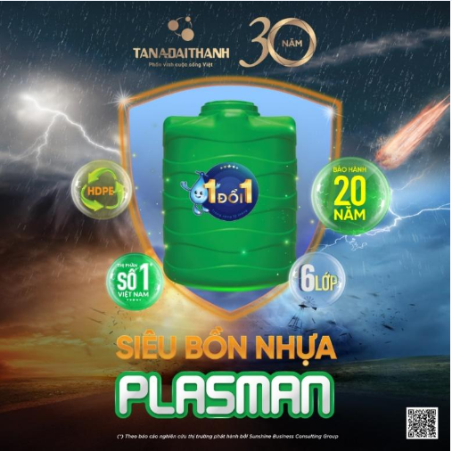 Siêu bồn nhựa Plasman 2