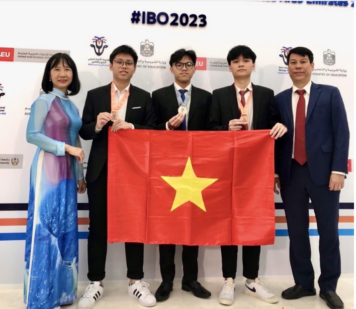 Cuộc thi Olympic Sinh học quốc tế 2023: 3 thí sinh của Việt Nam đều đoạt huy chương