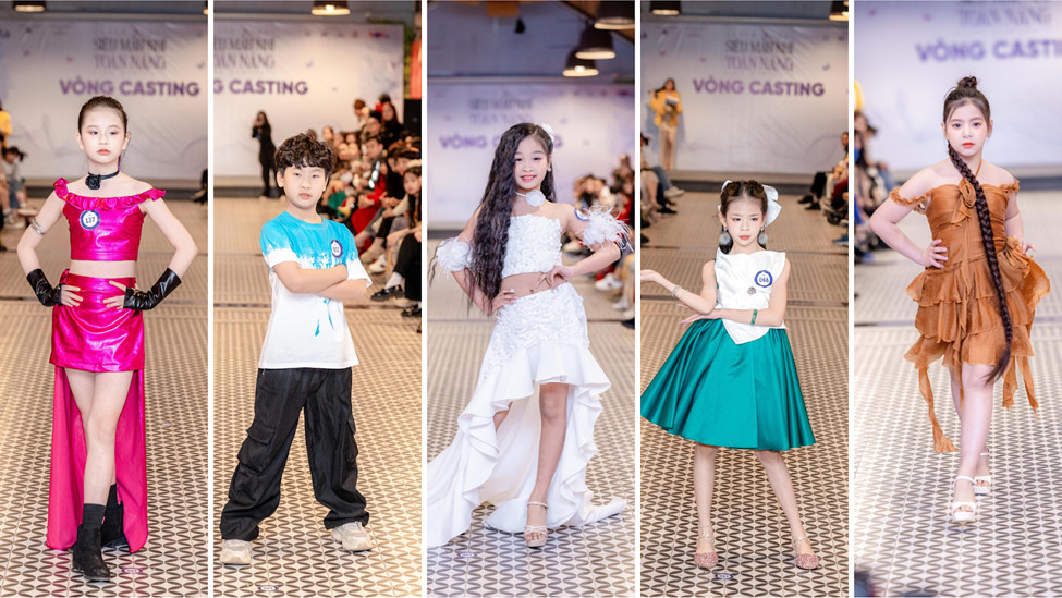 Casting Super Model Kids Almighty 2024 Hành trình tìm kiếm siêu mẫu nhí toàn năng