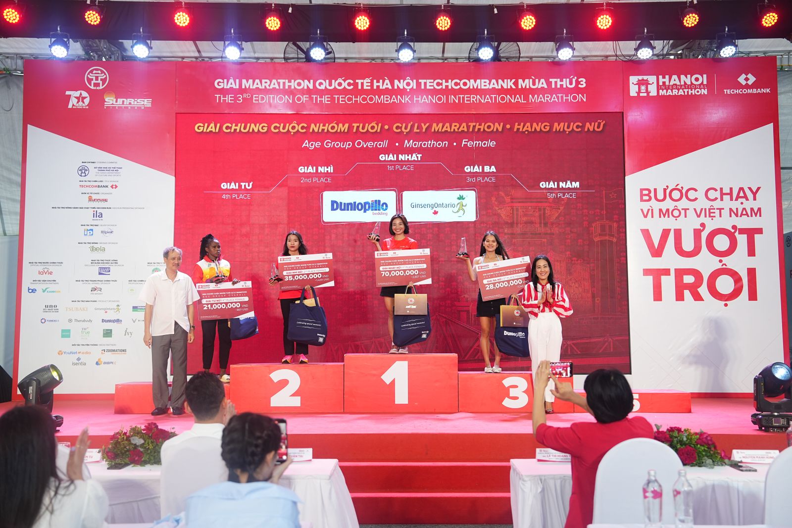 Giải Marathon quốc tế Hà Nội Techcombank mùa 3: Hành trình của tinh thần thể thao kiên định, mạnh mẽ