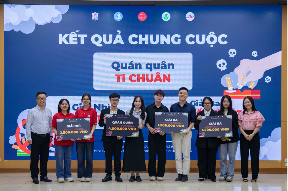 Cuộc thi truyền thông và hùng biện về tác hại thuốc lá truyền cảm hứng mạnh mẽ trong cộng đồng sinh