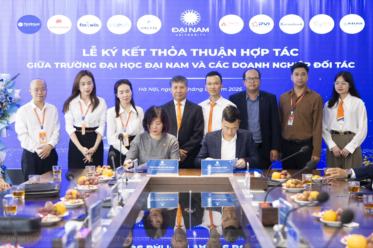 Trường Đại học Đại Nam ký kết hợp tác với doanh nghiệp, mở rộng cơ hội nghề nghiệp cho sinh viên