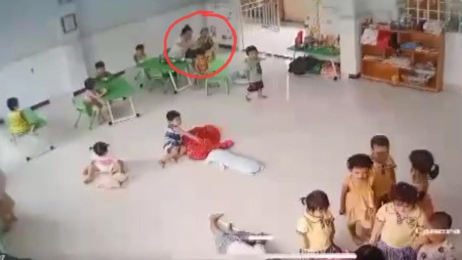Nữ giáo viên bị tố bạo hành với bé mẫu giáo 4 tuổi tại trường mầm non