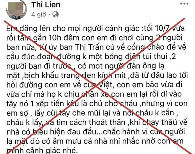Làm rõ tin đồn người lạ tiếp cận trẻ em