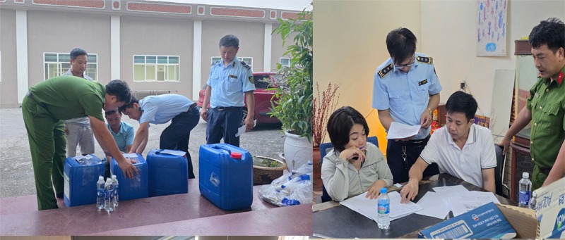 Hơn 13 tấn chân gà tẩy trắng trong kho ở Thanh Hóa bị phát hiện
