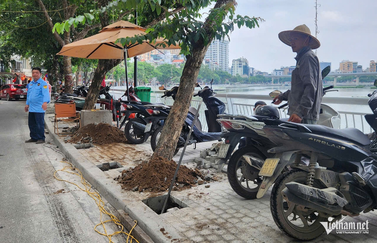 Tin lời chủ quán - khách để xe sai quy định bị xử phạt không kịp phản ứng