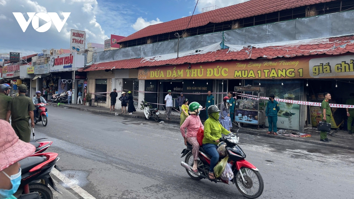 Kiot ở chợ bị cháy – Người dân tá hỏa khi phát hiện lý do