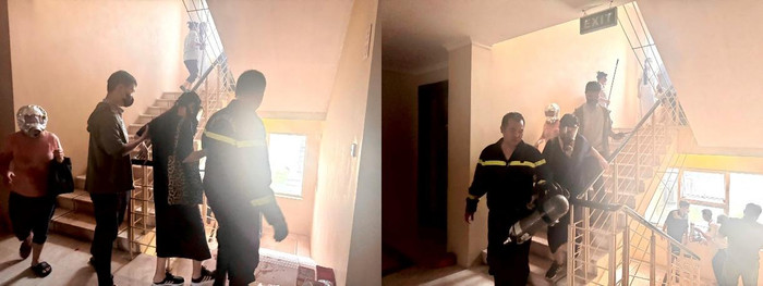 Chung cư bị bốc cháy bất ngờ - 47 nạn nhân đã được giải cứu