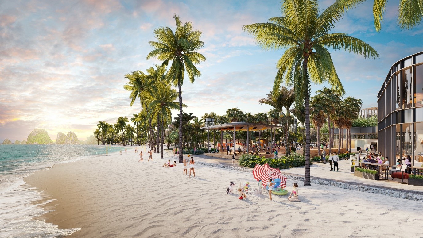 Hệ tiện ích đa tầng tại Aria Bay thu hút cộng đồng thời thượng