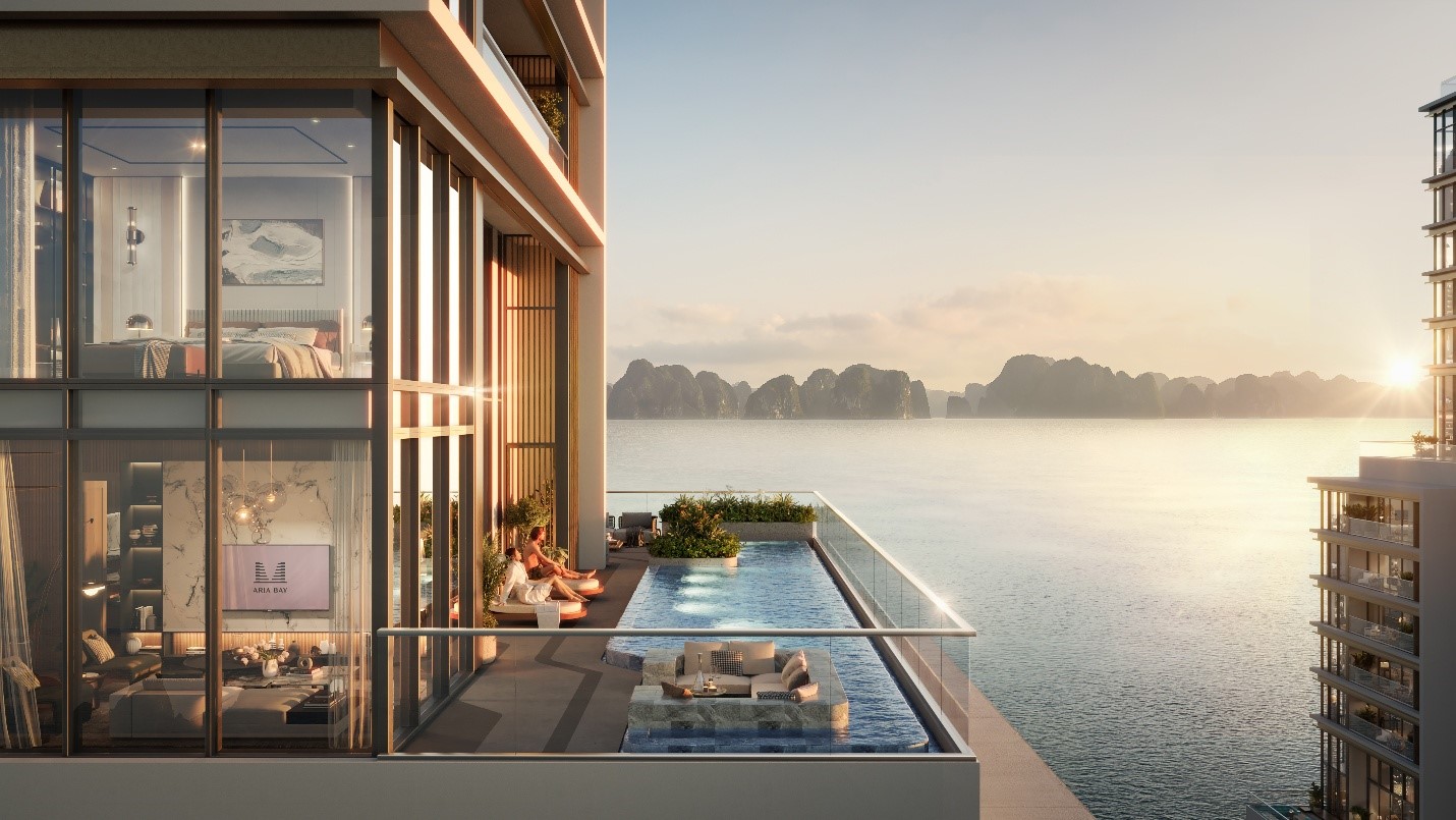 Aria Bay: Hành trình trải nghiệm chất sống Front Row Life bên vịnh di sản