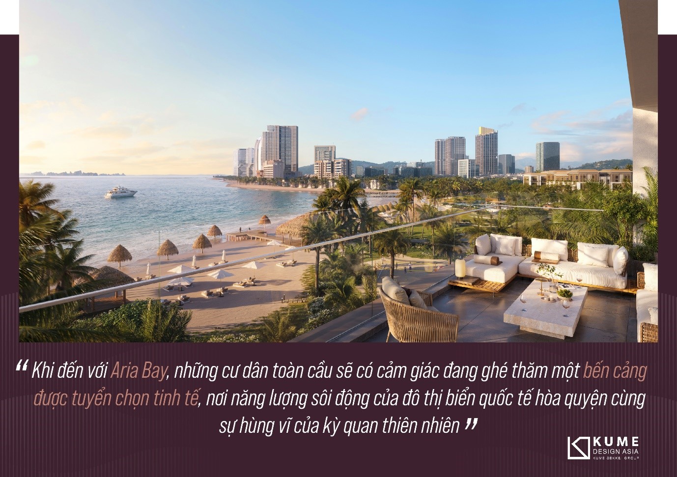 Aria Bay: Kiến tạo biểu tượng ven biển quốc tế từ cảm hứng di sản