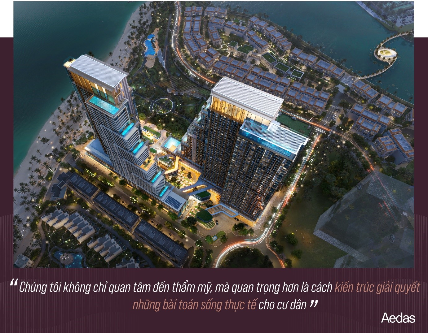 Aria Bay: Kiến tạo biểu tượng ven biển quốc tế từ cảm hứng di sản