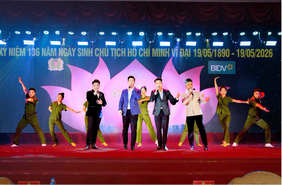 “Giai điệu tháng 5” – lan tỏa giá trị học tập và làm theo Bác trong lực lượng Công an nhân dân