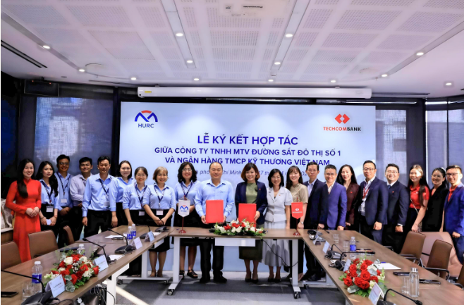 Techcombank và HURC1 bắt tay chiến lược, thúc đẩy thanh toán số trên Metro số 1