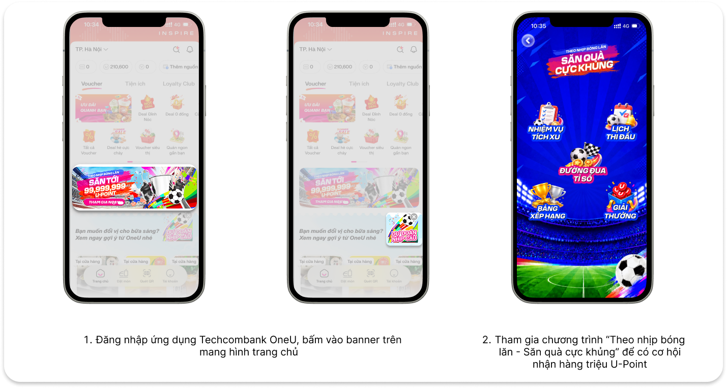 Săn trọn niềm vui World Cup 2026 từ mọi khoản chi tiêu với Techcombank OneU