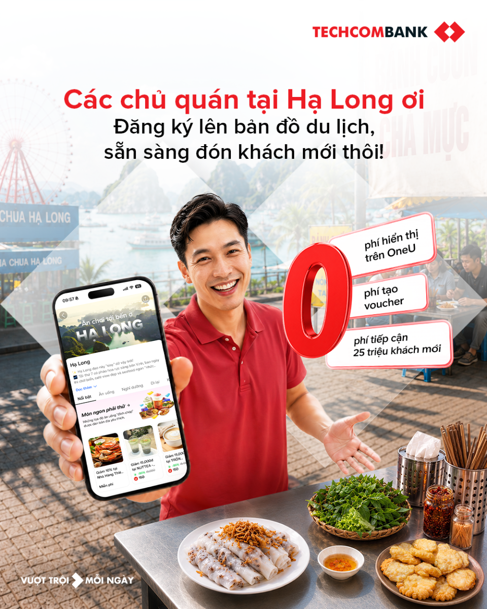 Techcombank và hệ sinh thái kiến tạo “Bản đồ Khám phá Việt Nam rực rỡ”, kết nối cộng đồng kinh doanh