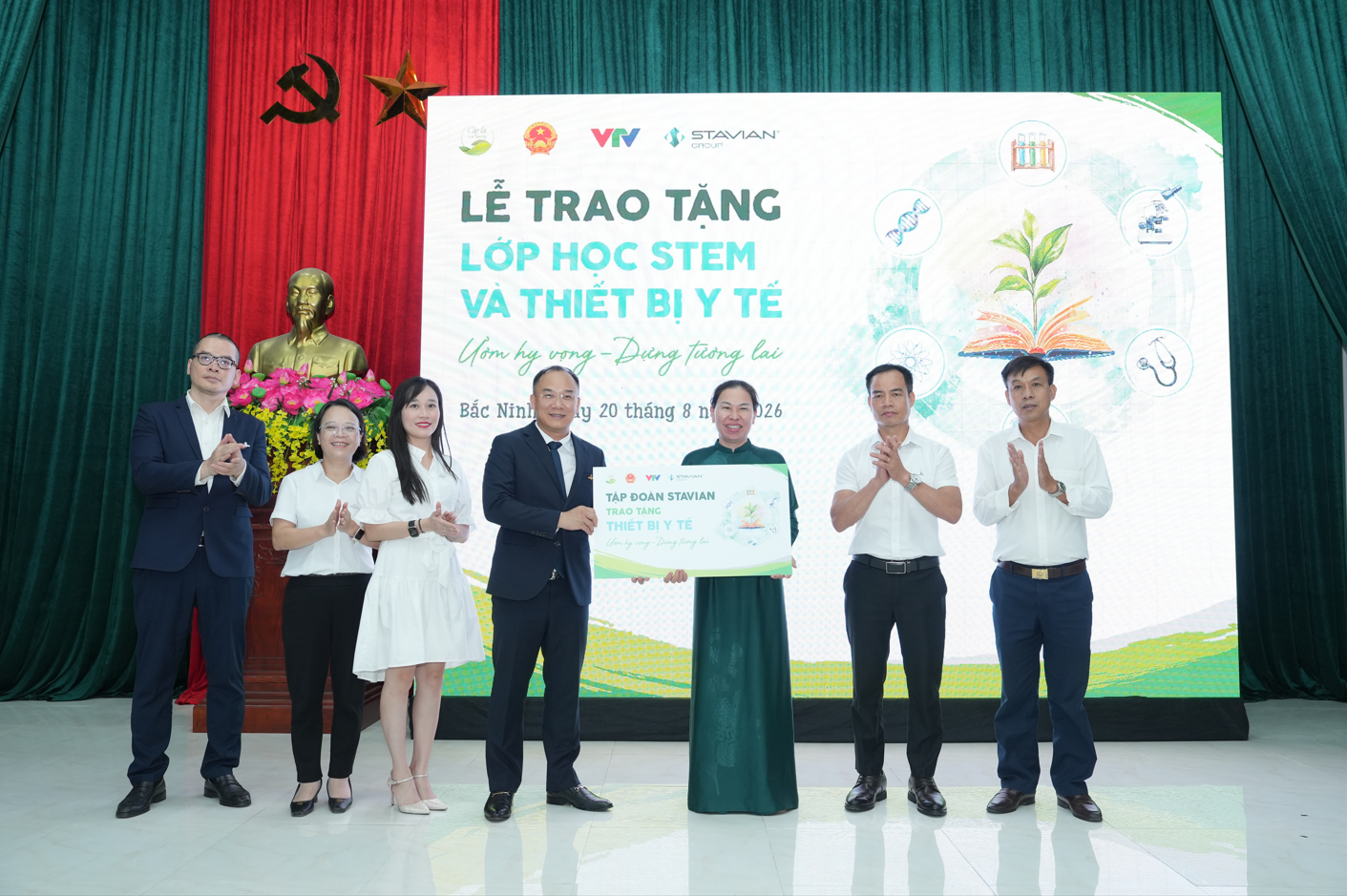 Tập đoàn Stavian triển khai dự án “Ươm hy vọng - Dựng tương lai”
